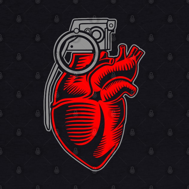 Grenade Heart by drewbacca